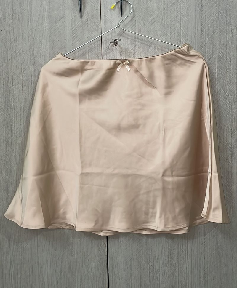 Pale Pink Mini Skirt