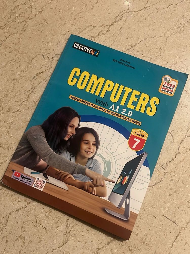 Computers with AI 2.0 - Class 7 Book