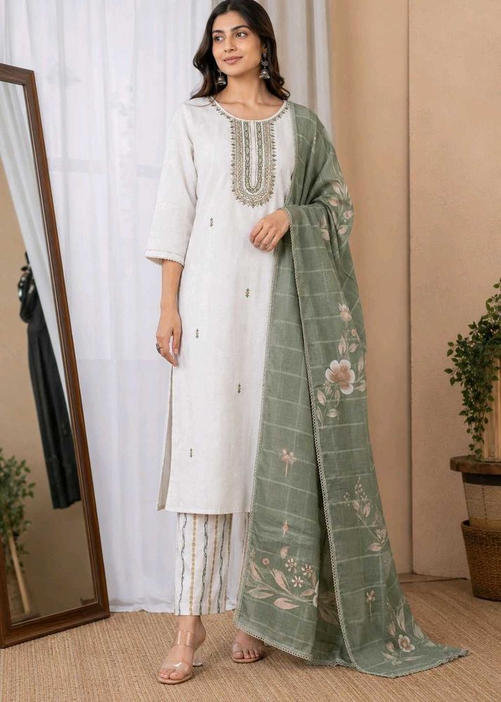 Real Mirror Work Suit Set