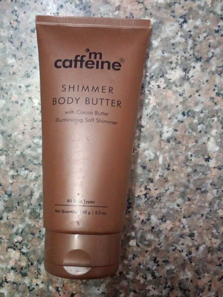 mCaffeine Shimmer Body Butter
