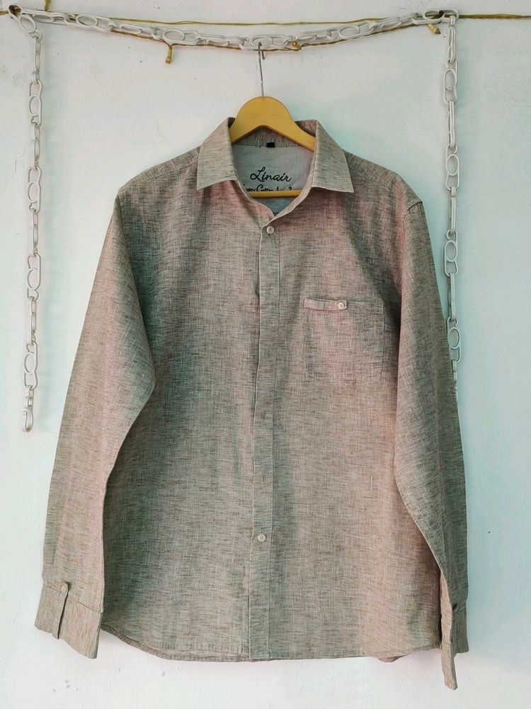 Men's linen Formal Shirt XL Size