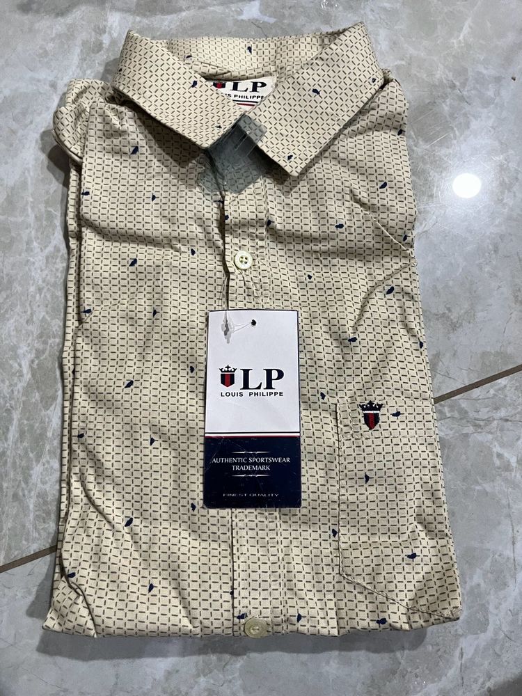Louis Philippe Men's Classic Shirt