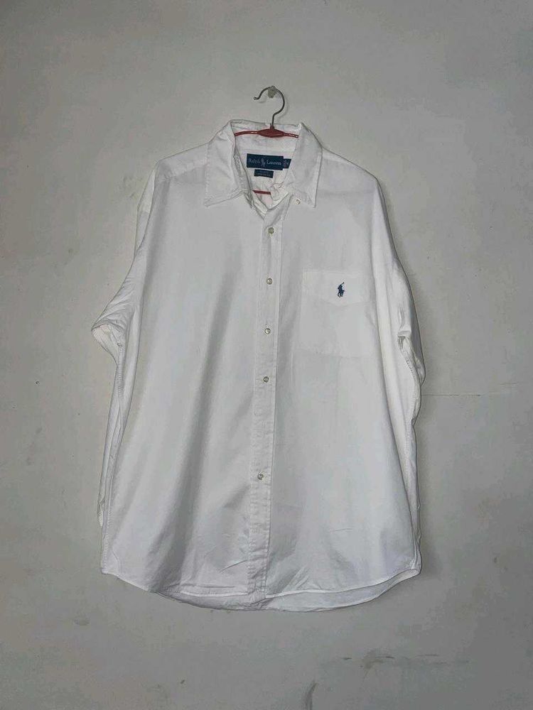 Classic White Ralph Lauren Shirt