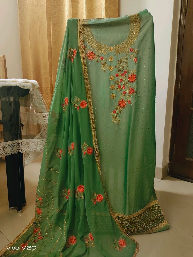 Ombre Punjabi Suit Set