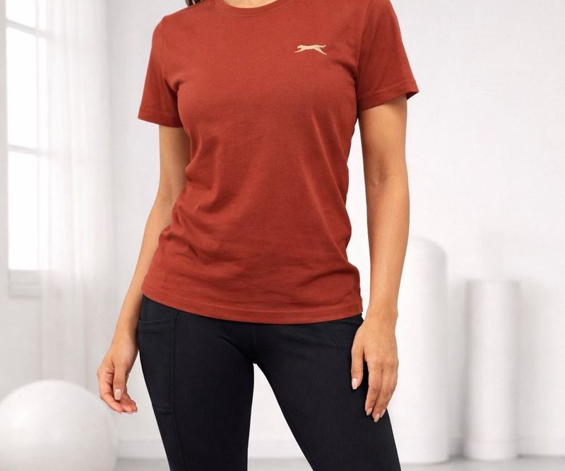 women’s Red Slazenger T-Shirt