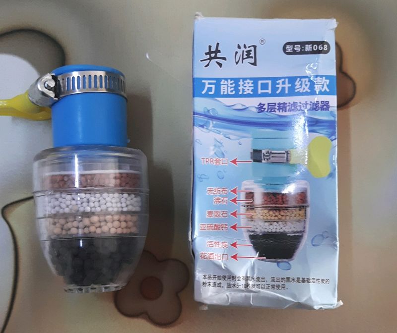 💥filter Multilayer | Activated Carbon Faucet Water Filters Universal Interface Home Kitchen Faucet Tap Water Clean Purifier Filter Cartridge Five Layer Water Filter-Pack of 1*