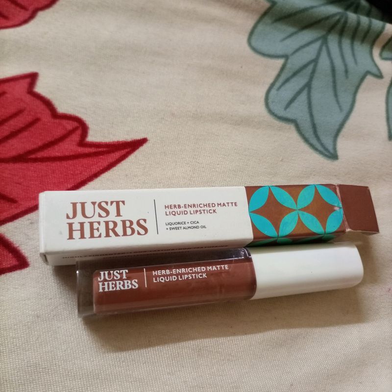 Just Herbs Herb Enriched Matte Liquid Lipstick