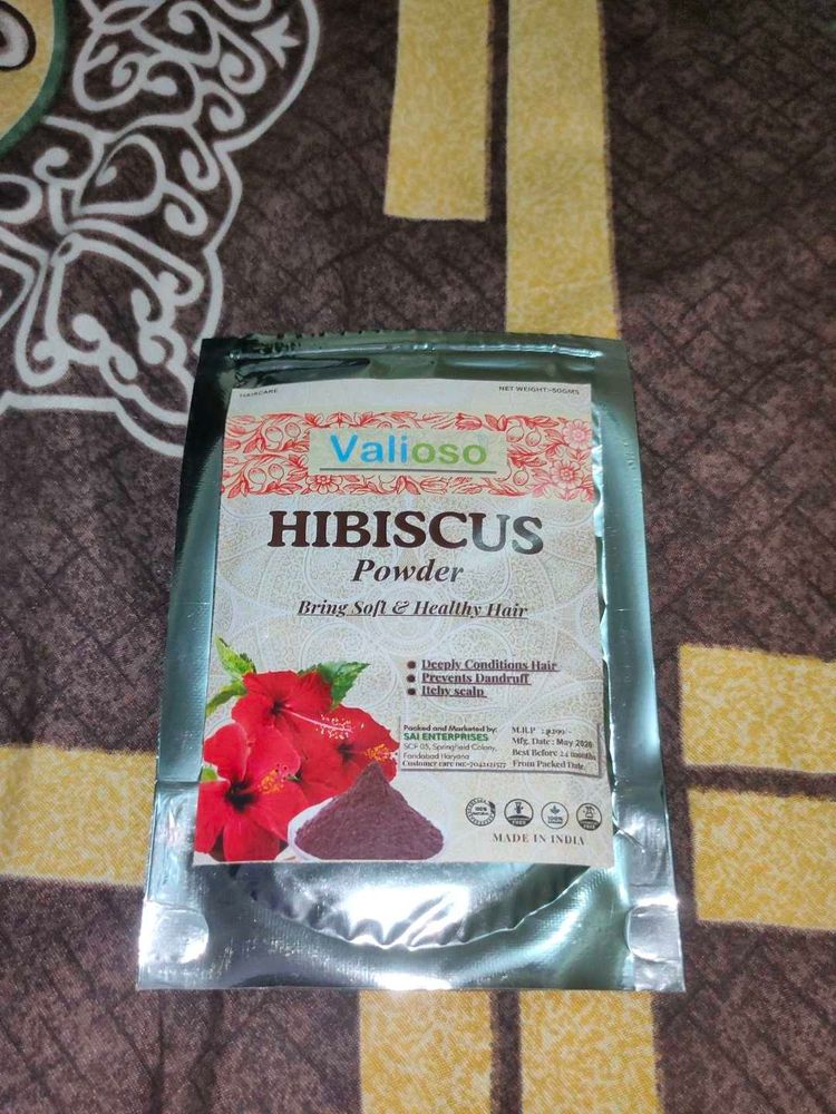 Valioso Hibiscus Powder for Hair