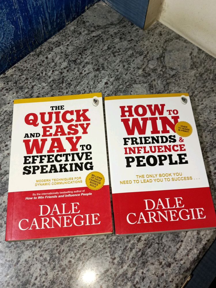 Dale Carnegie Set Of 2 Personal Growth Bestselling Books
