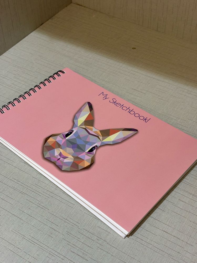 Cute Pink Sketchbook