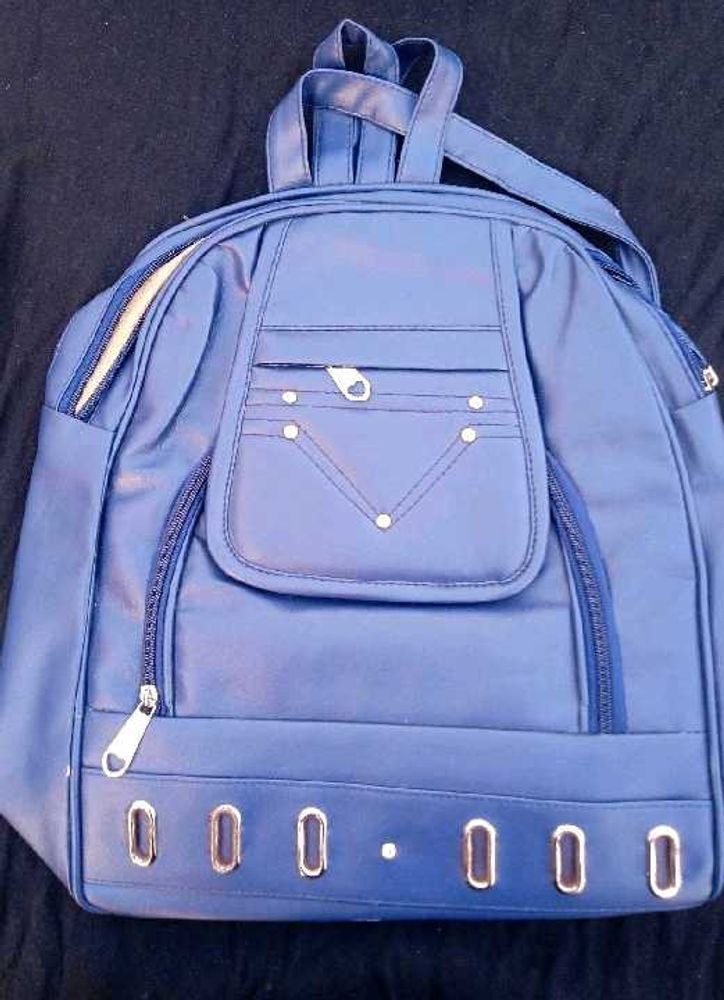 Stylish Blue Backpack