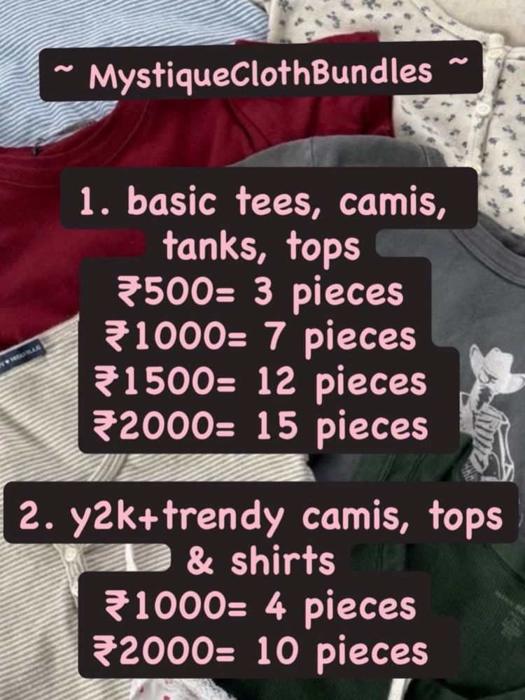 mystery clothes bundle