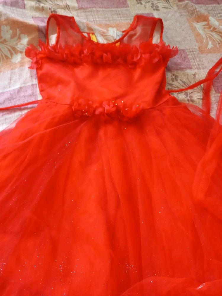 Beautiful Red Party Gown