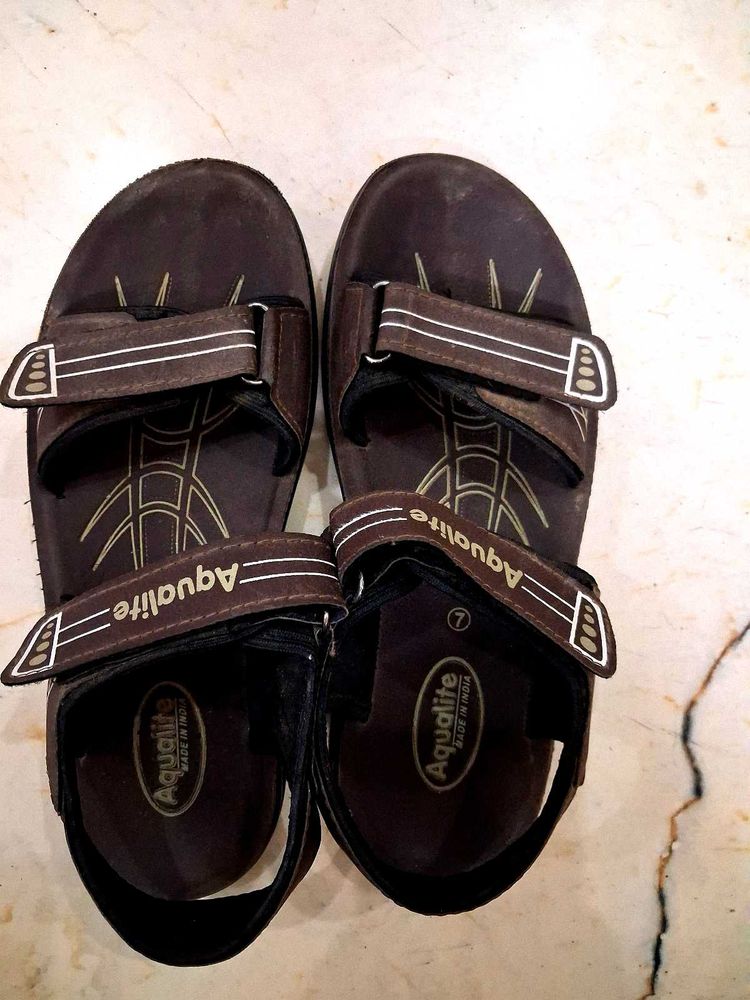 Men's Brown Aqualite Sandals