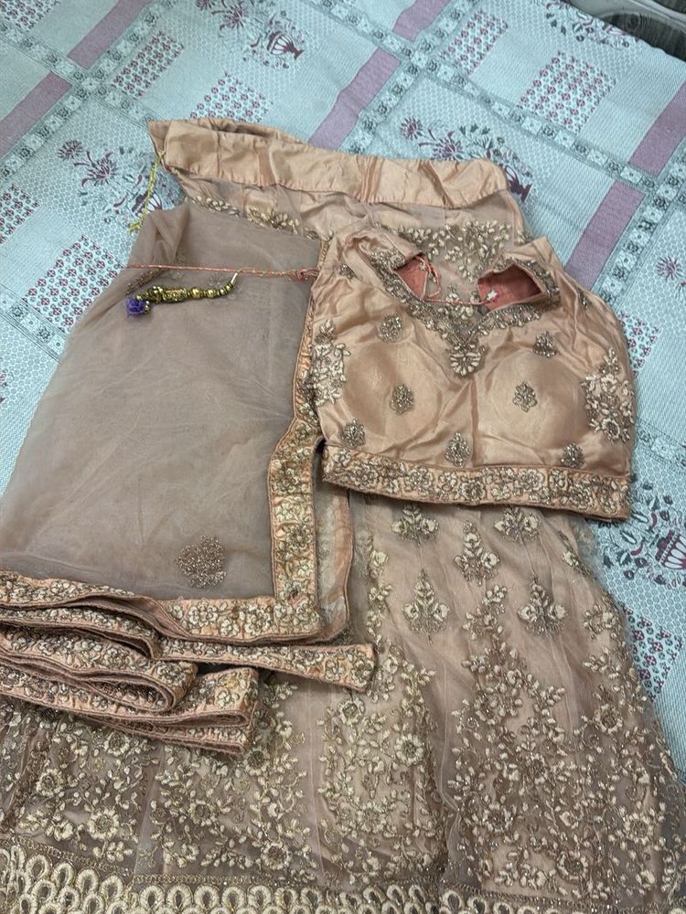 Elegant Embroidered Lehenga Choli Set