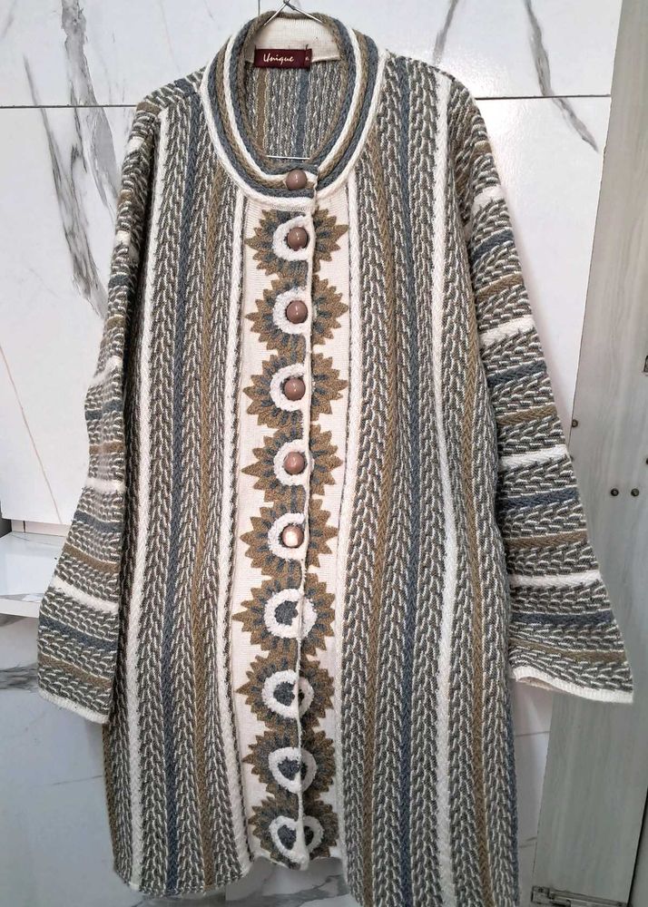 Unique Patterned Cardigan
