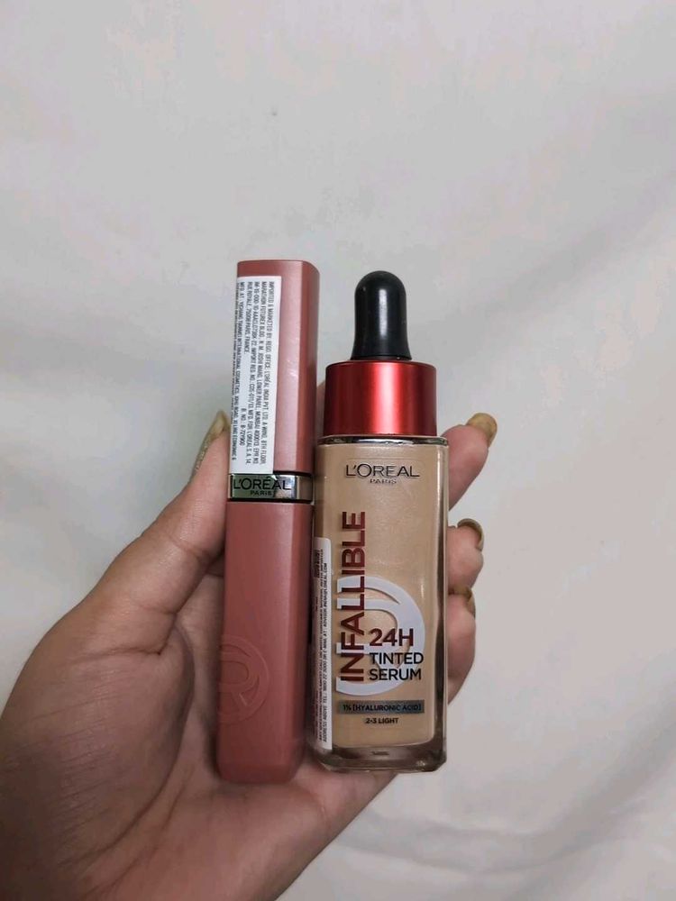 Loreal's Foundation And Lipsticks