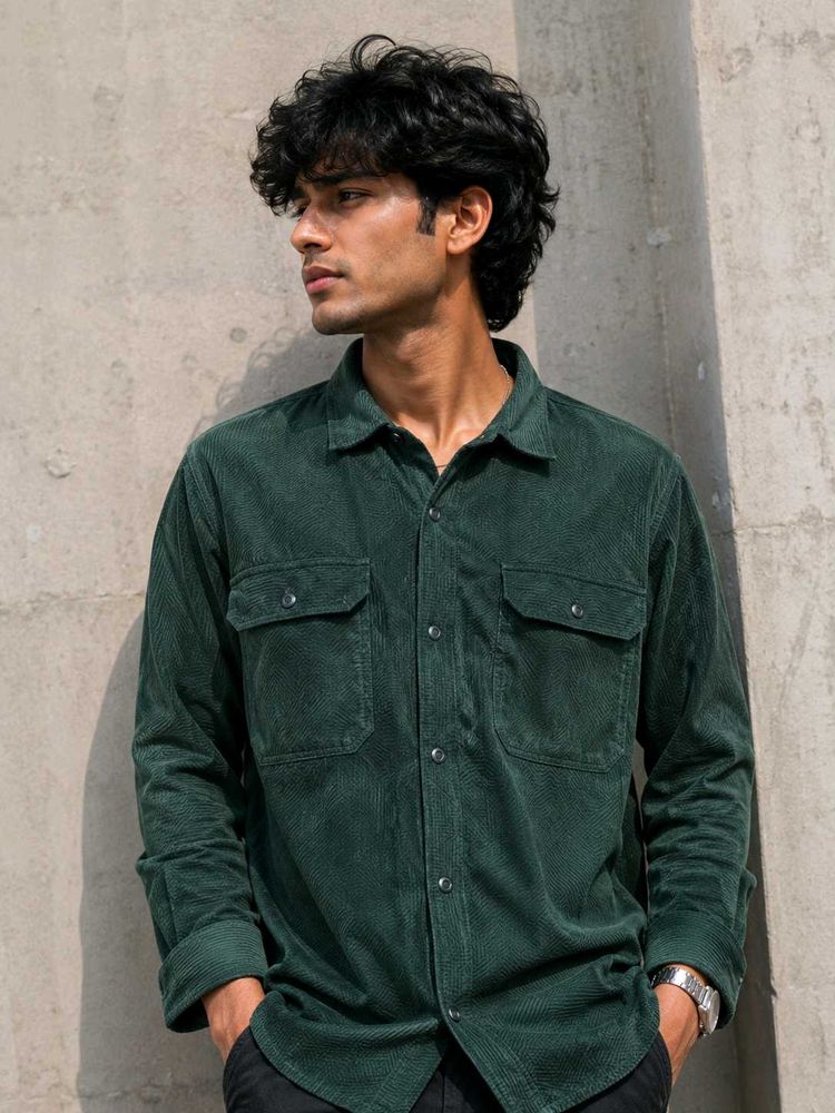 Corduroy Casual Shirt