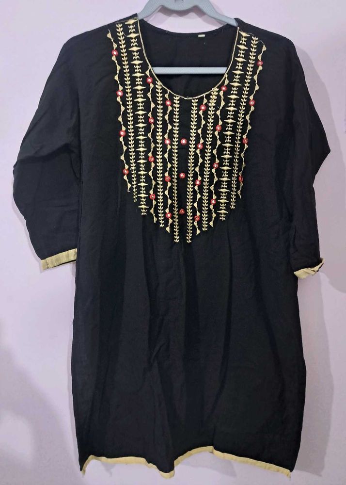 Black Kurta