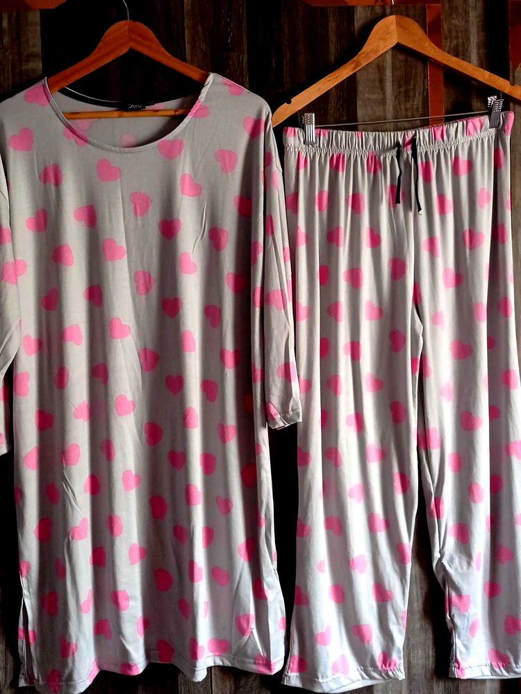 Heart🤍💓 Print co-ords set new
