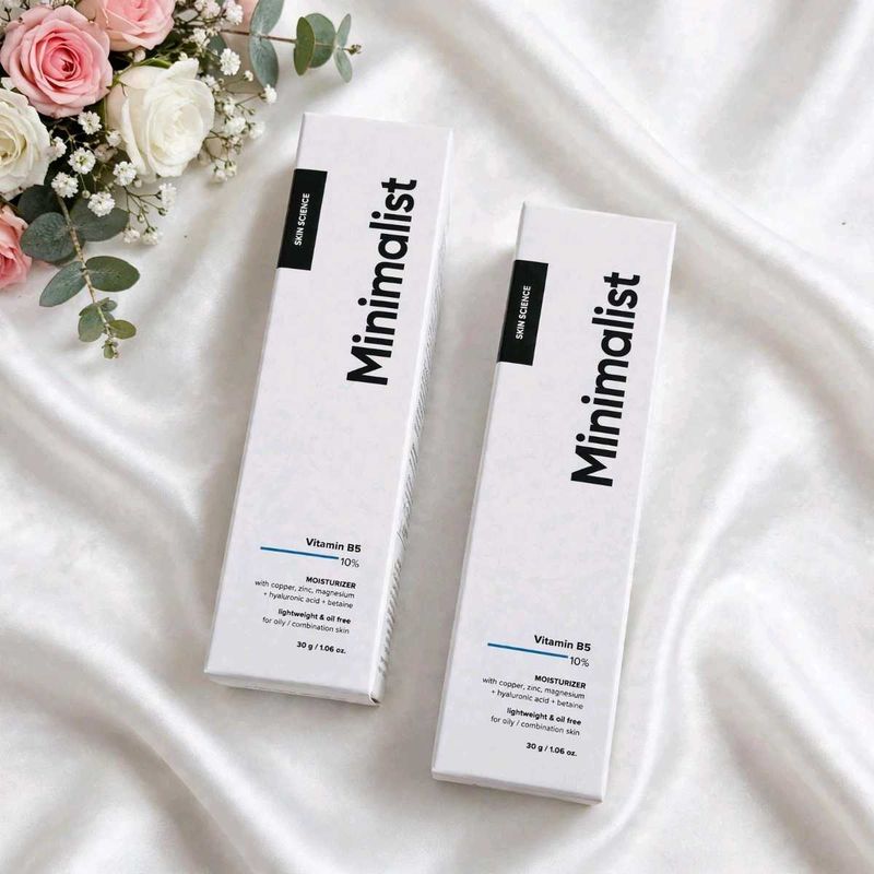 pack of 2 Minimalist Vitamin B5 Moisturizer