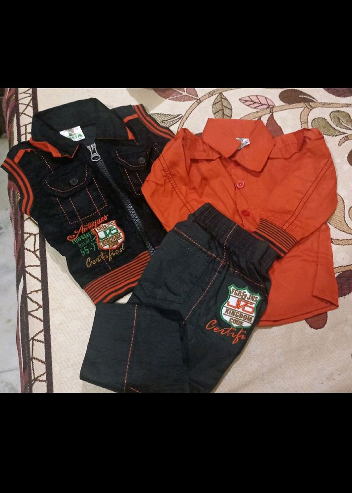 Kids 3 Piece Suit (Cotton)