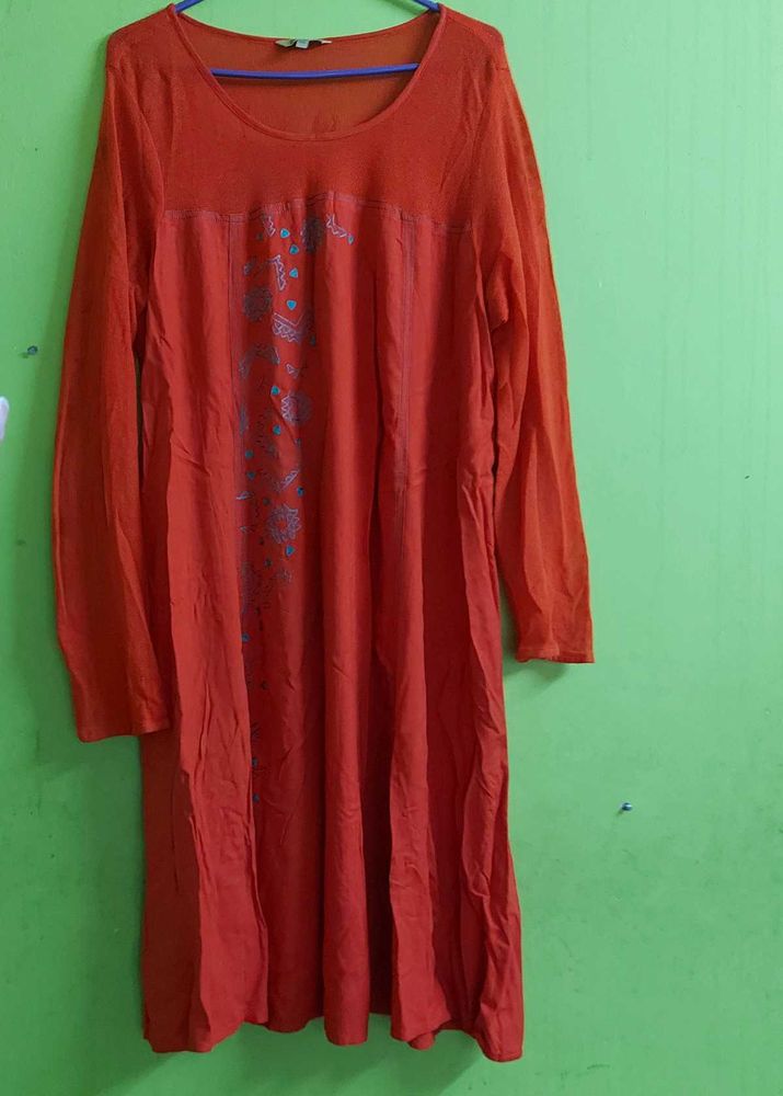 Kurta With Front Slit