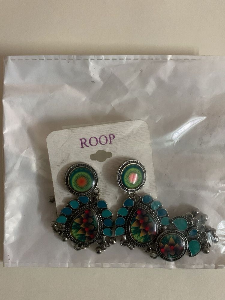 Women’s Boho Ethnic Jhumka Earrings