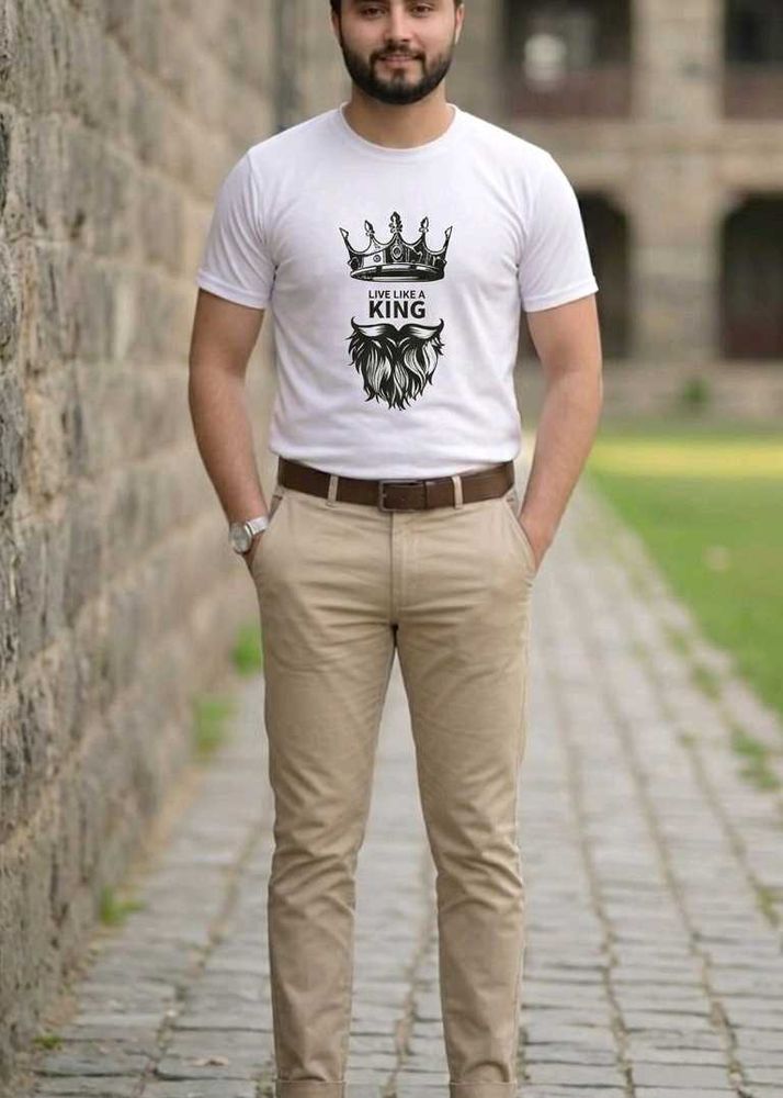 Men's Graphic Print T-Shirt (M Size)