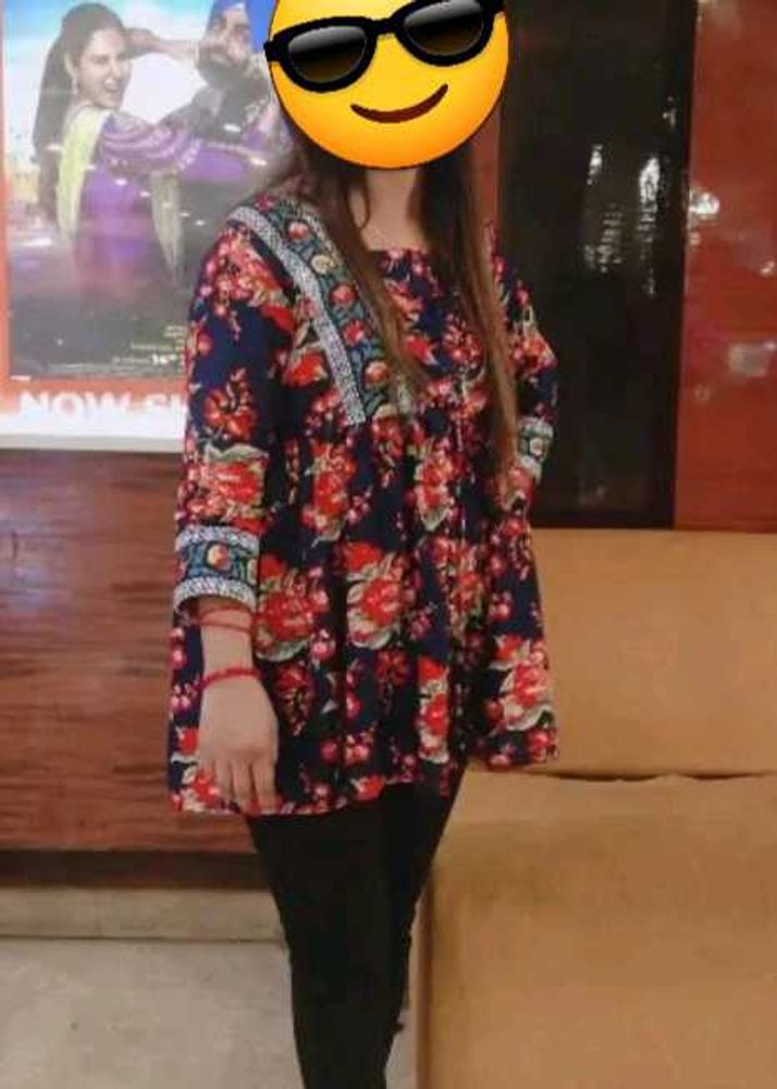 Floral Print Top