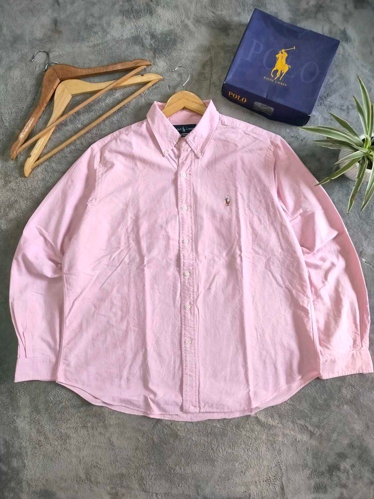 Pink Polo Ralph Lauren Button-Down Shirt