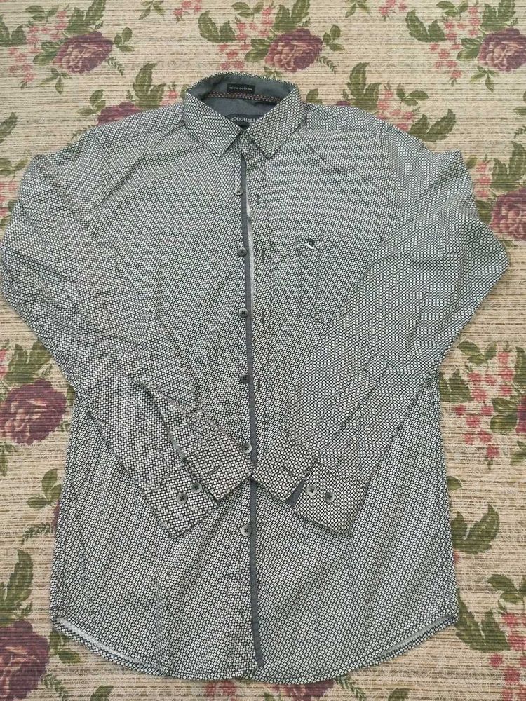 Men's Printed Long Sleeve Shirt
