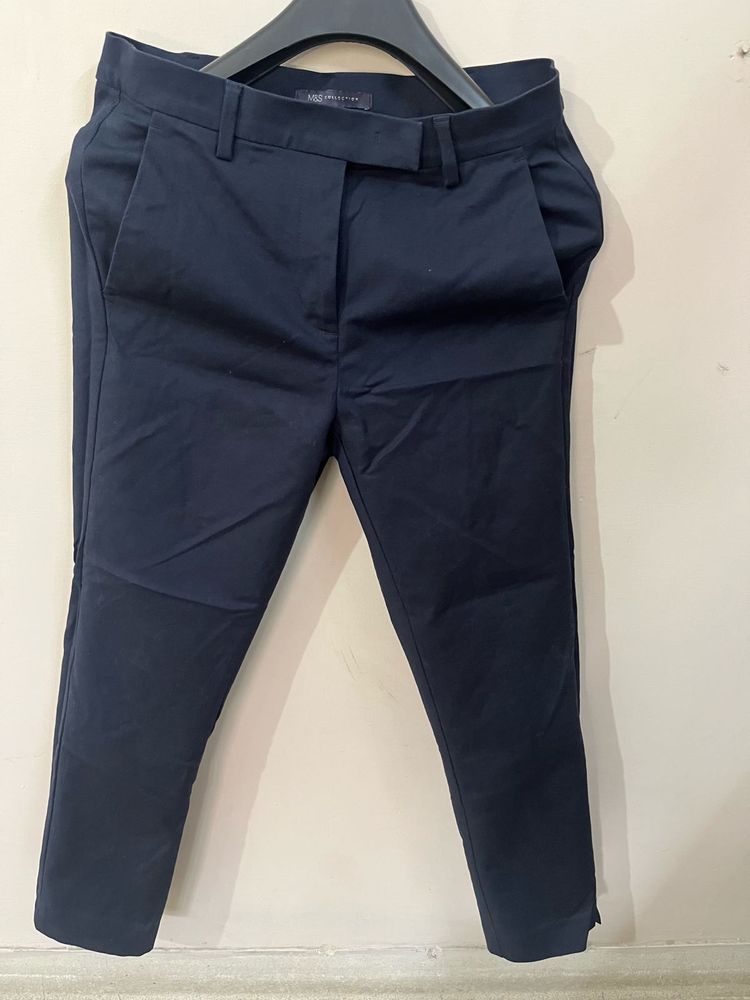 Classic Navy Blue Trousers