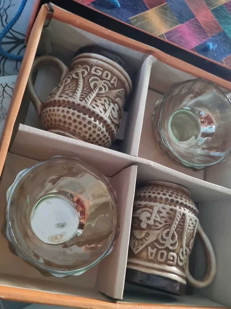 Coffe Mug Set With Bowl
