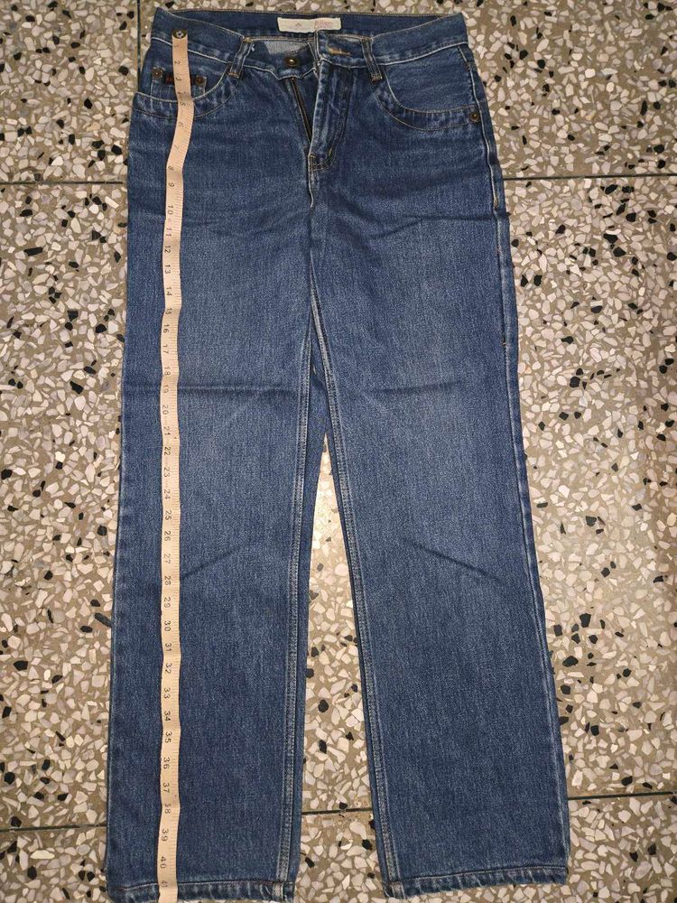 Dark Blue Denim Jeans