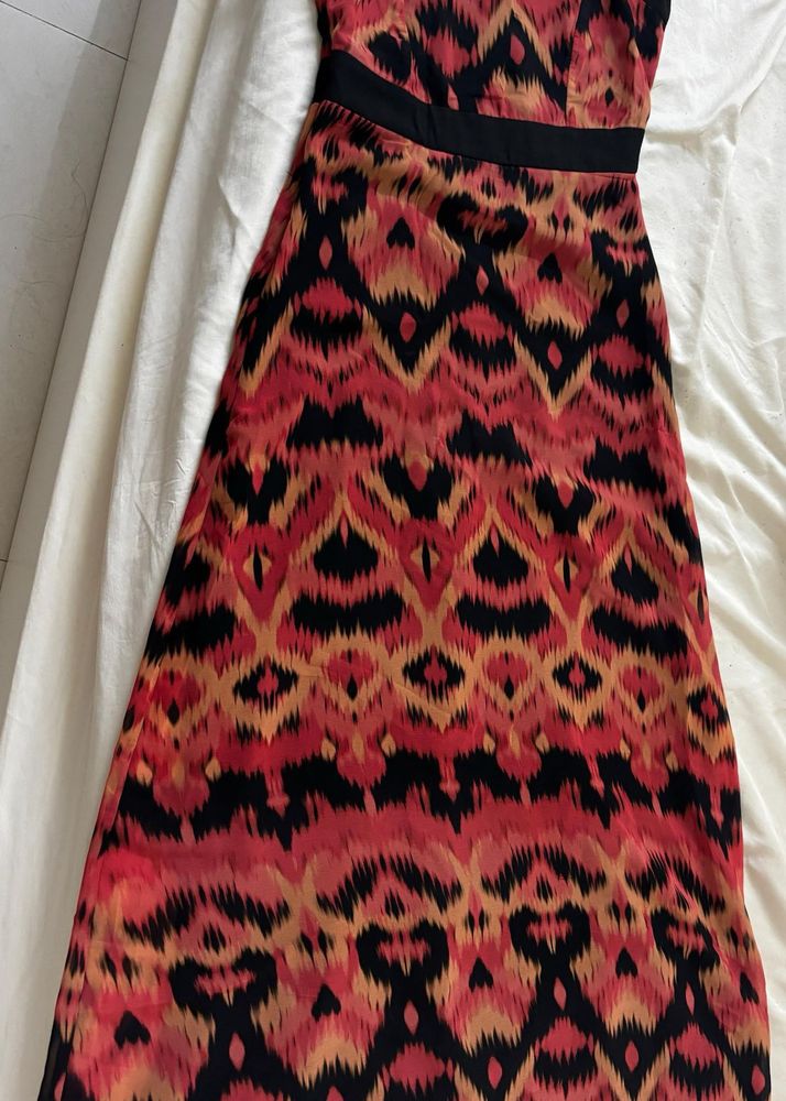 Patterned Maxi Dress