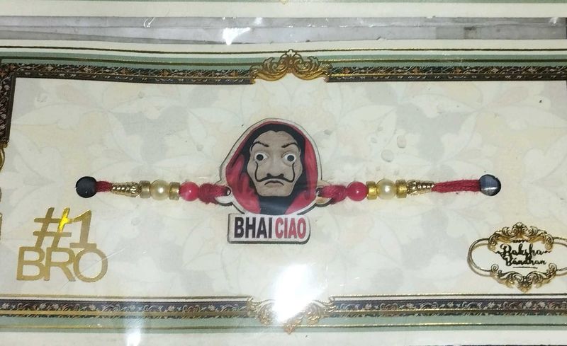Money Heist Bella Ciao Set Of 2 Rakhi
