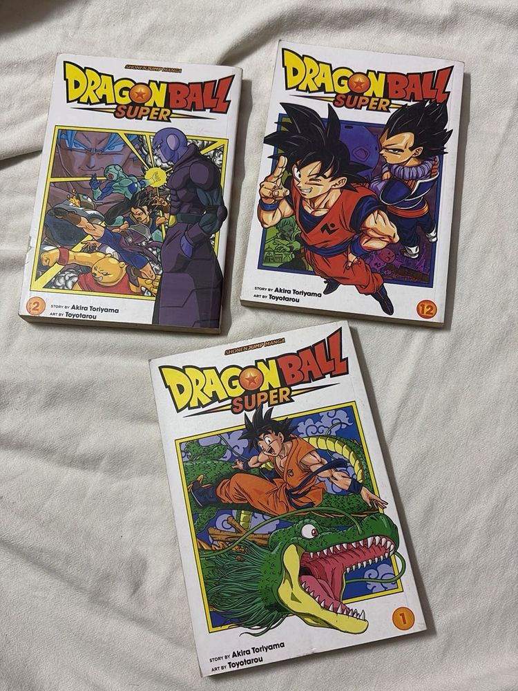 Dragon Ball Super Manga Volume-1,2,12