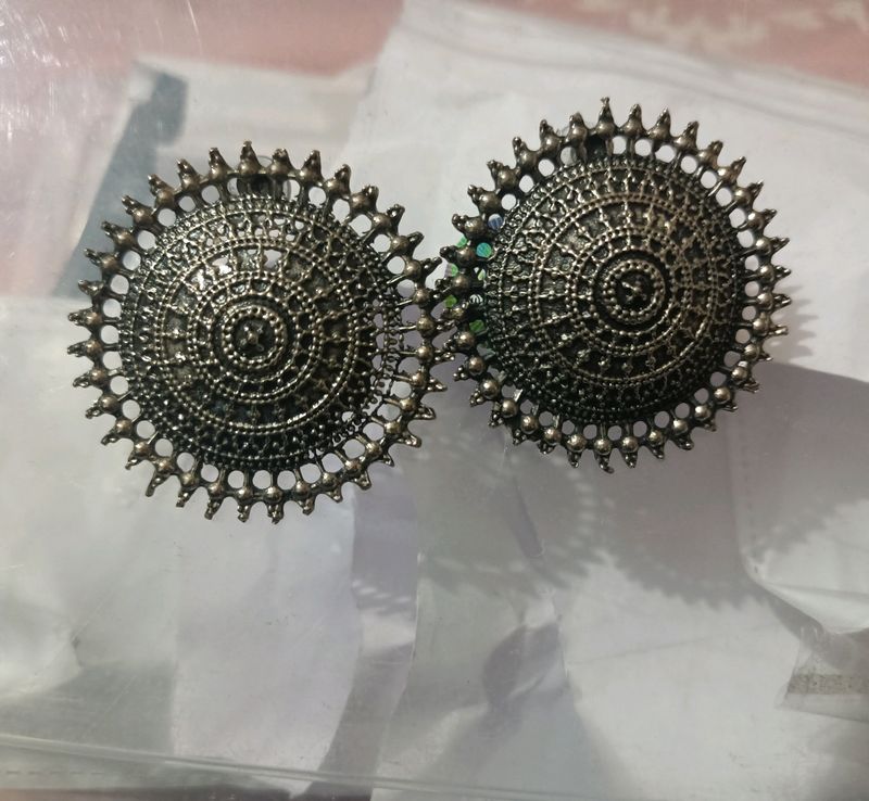 Oxidised Earrings