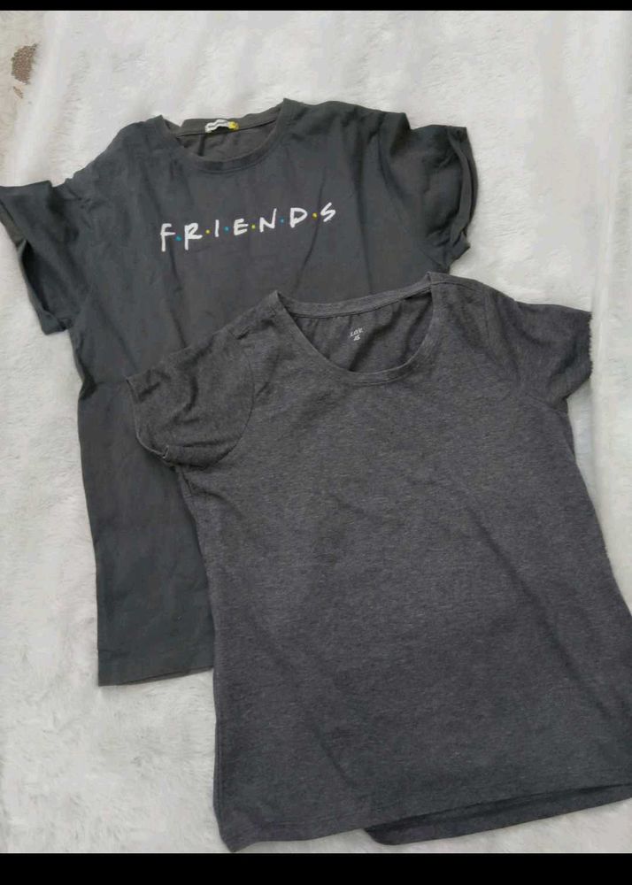 Bundle of 2 Grey T-Shirts