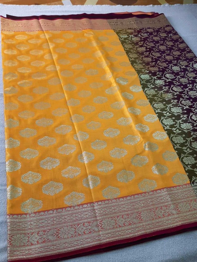 Wedding Saree Dual Tone Discount