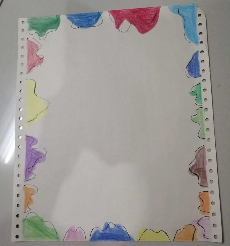 Hand-drawn Border Paper