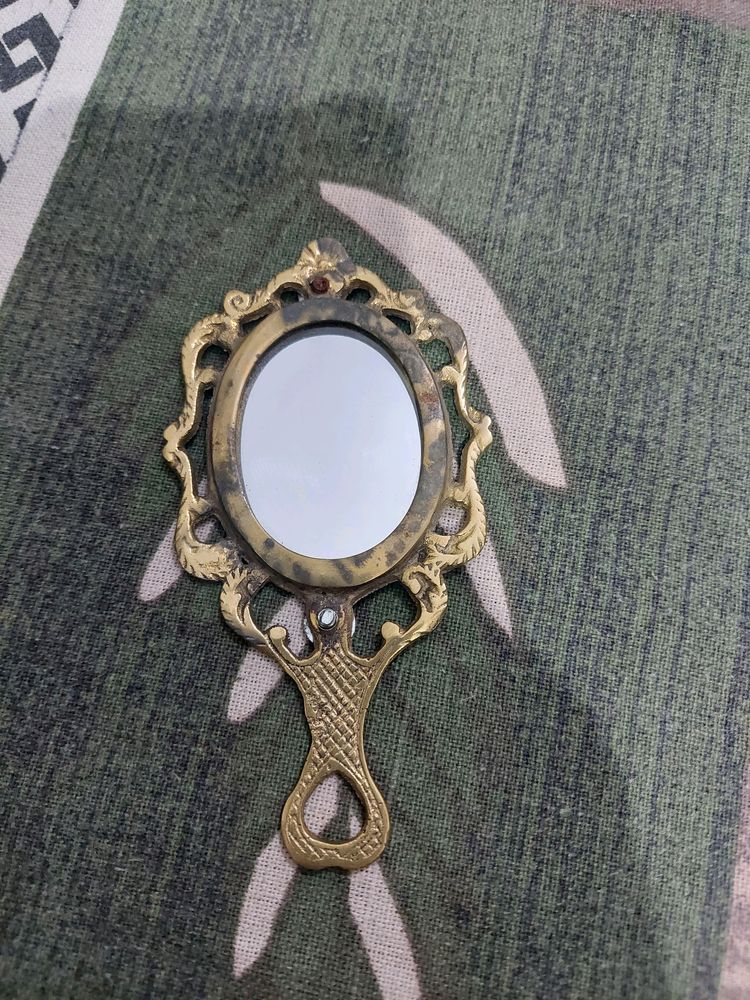 Antique Pocket or Makeup Mirror