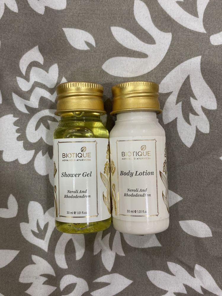 Boutique Body Lotion And Shower Gel Combo