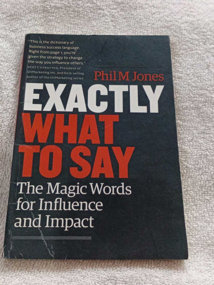 Exactly What to Say Book