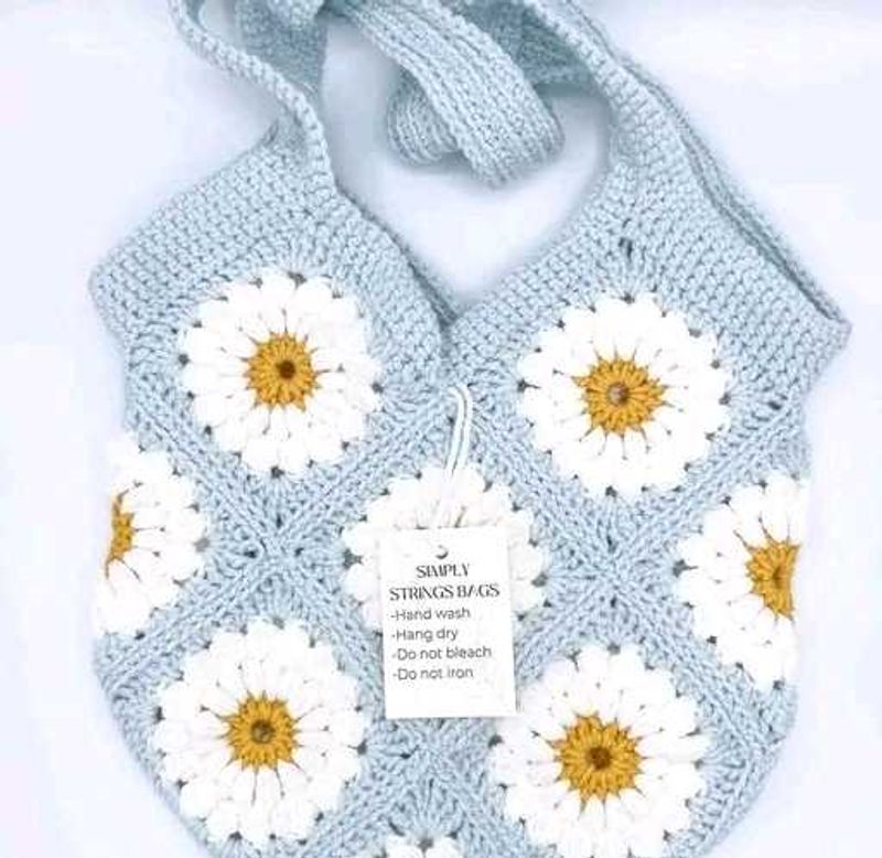 crochet handbag