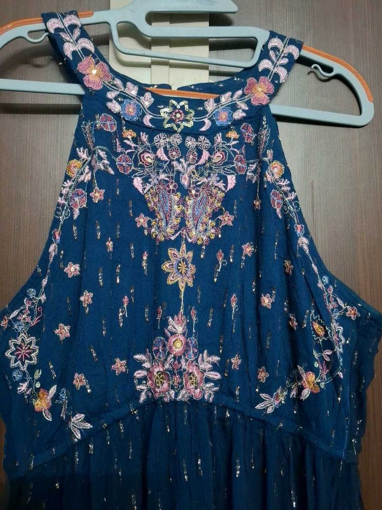 Embroidered Boho Dress
