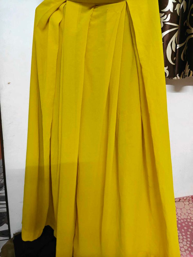 Bright Yellow Ethnic plazoo