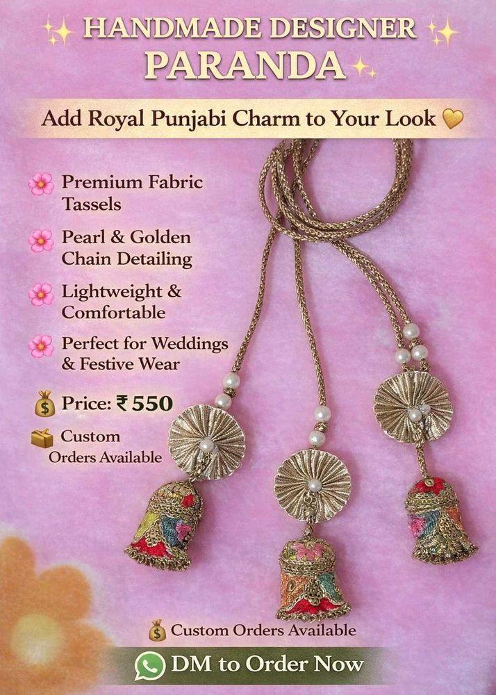 Designer Handmade Paranda