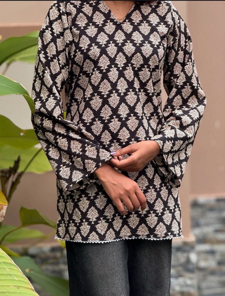 Pakistani Sleeve Short Kurti